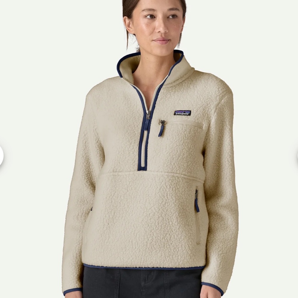Patagonia Cream Fleece Jacket